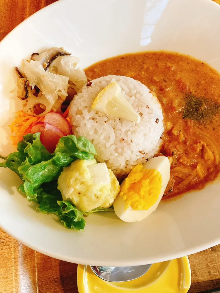 佐世保 share cafe ORKA 薬膳スパイスカレーセット 1,480円